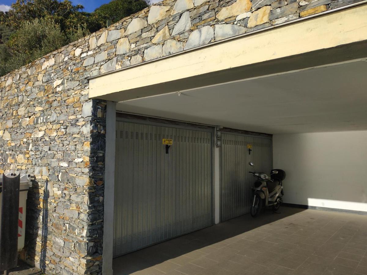 Casaviva - Ampio Trilocale Vista Mare Con Piscina - Pieve Alta Appartement Pieve Ligure Buitenkant foto